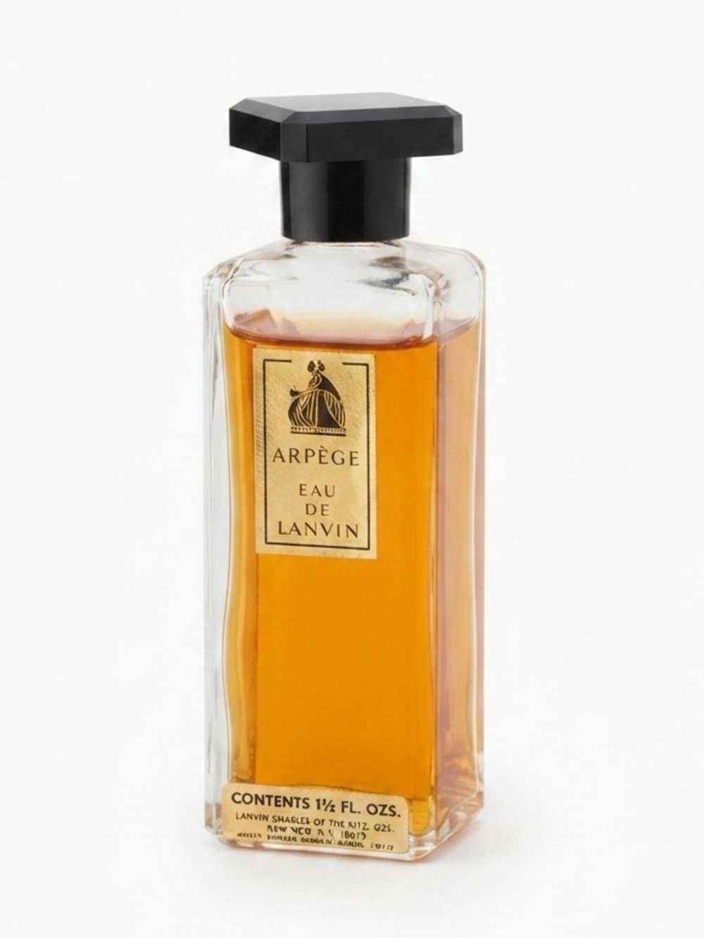 Vintage Arpège by Lanvin Eau de Lanvin 1.5 oz Perfume Bottle Collectible